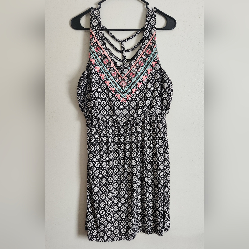 Maurices Tribal Print Sleeveless Dress